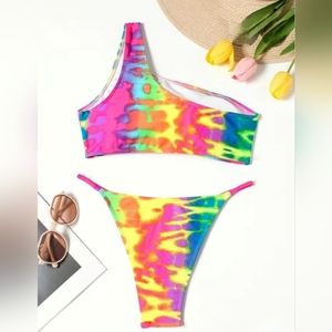 Bright colored Bikini